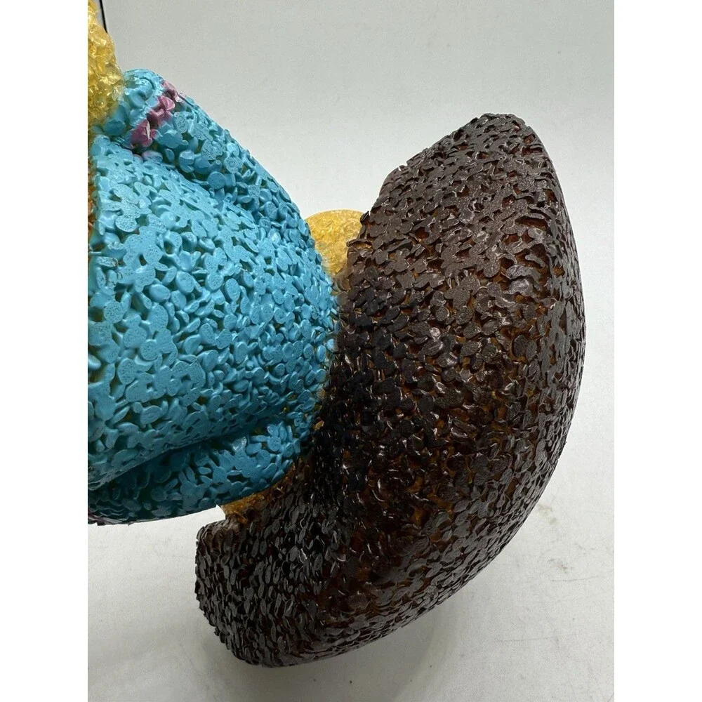 Vintage 2007 Nickelodeon Dora The Explorer Melted Plastic Popcorn Table Lamp